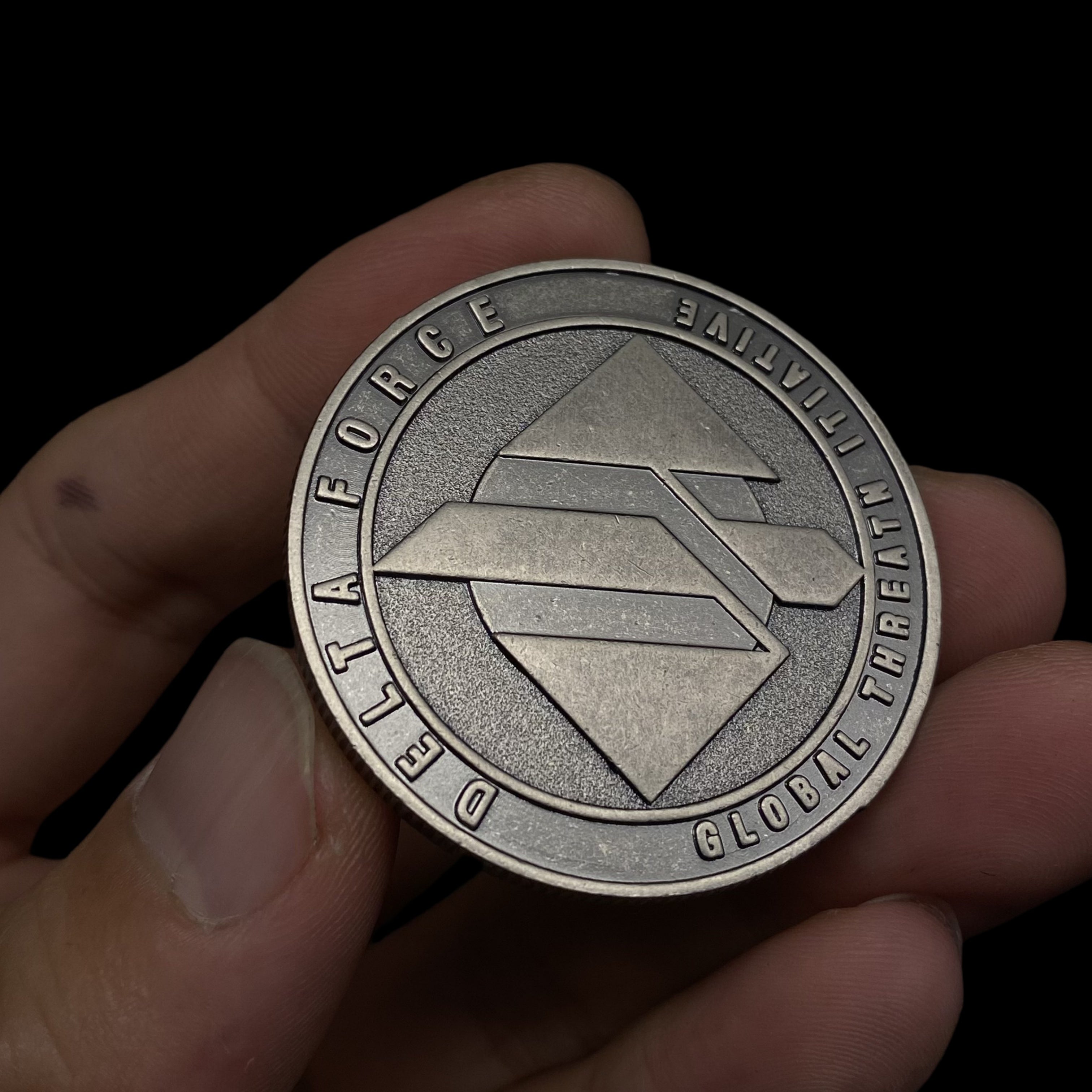 Delta Force Game Knife Metal Props For Collection Haff Coin - Tophatter Daily Deals