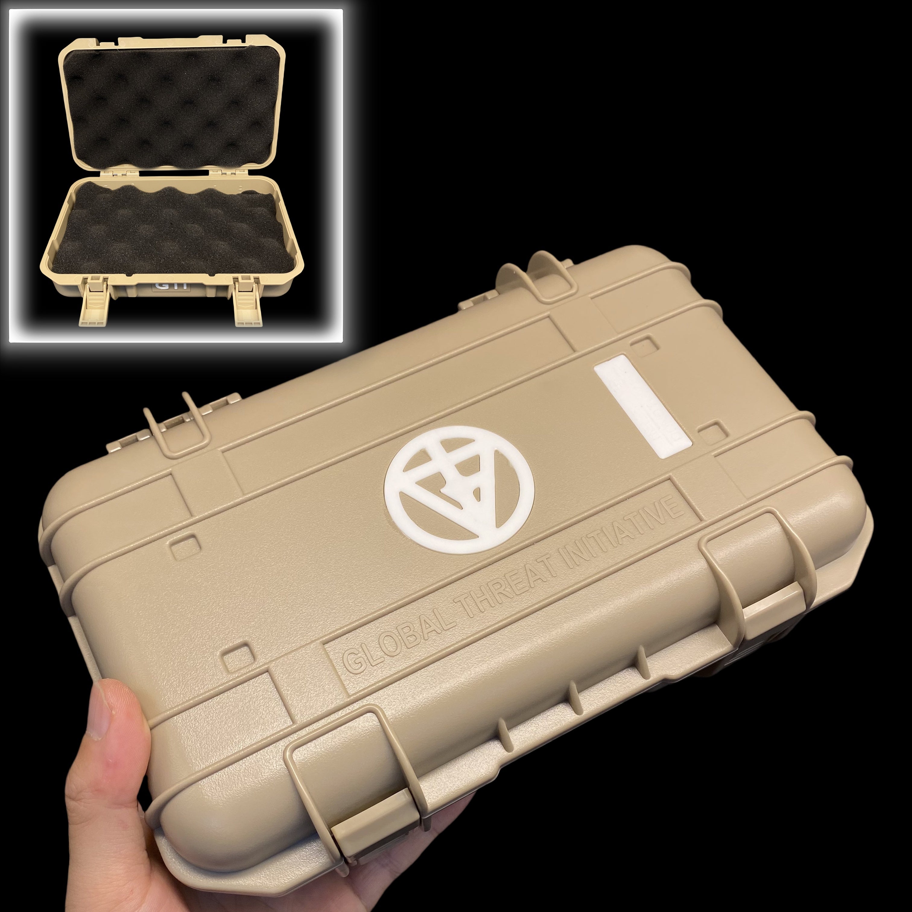 Delta Force Game Knife Metal Props For Collection Plastic Storage Box - Tophatter Daily Deals