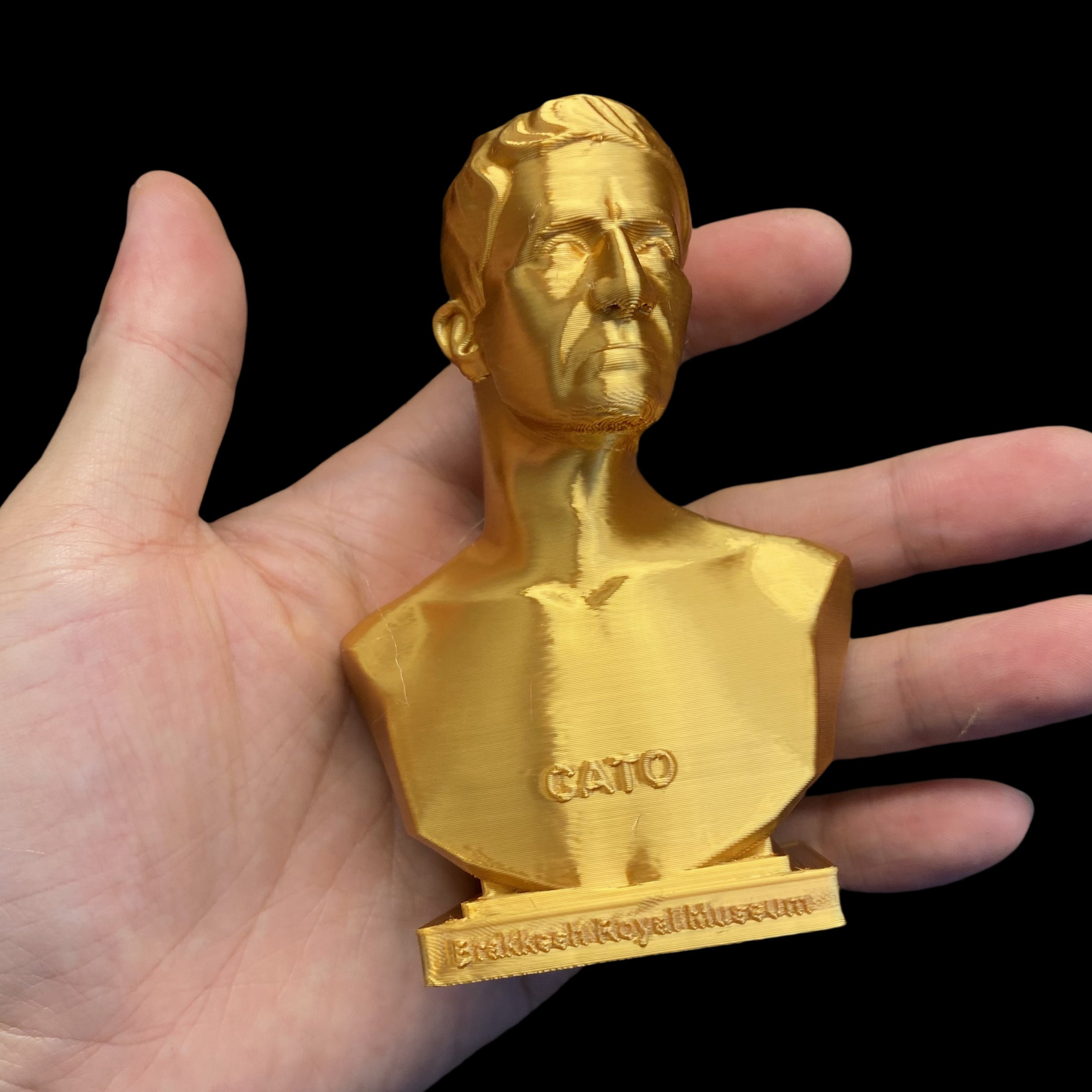 Delta Force Game Knife Metal Props For Collection 3D Printing Claudius Bust - Tophatter Daily Deals