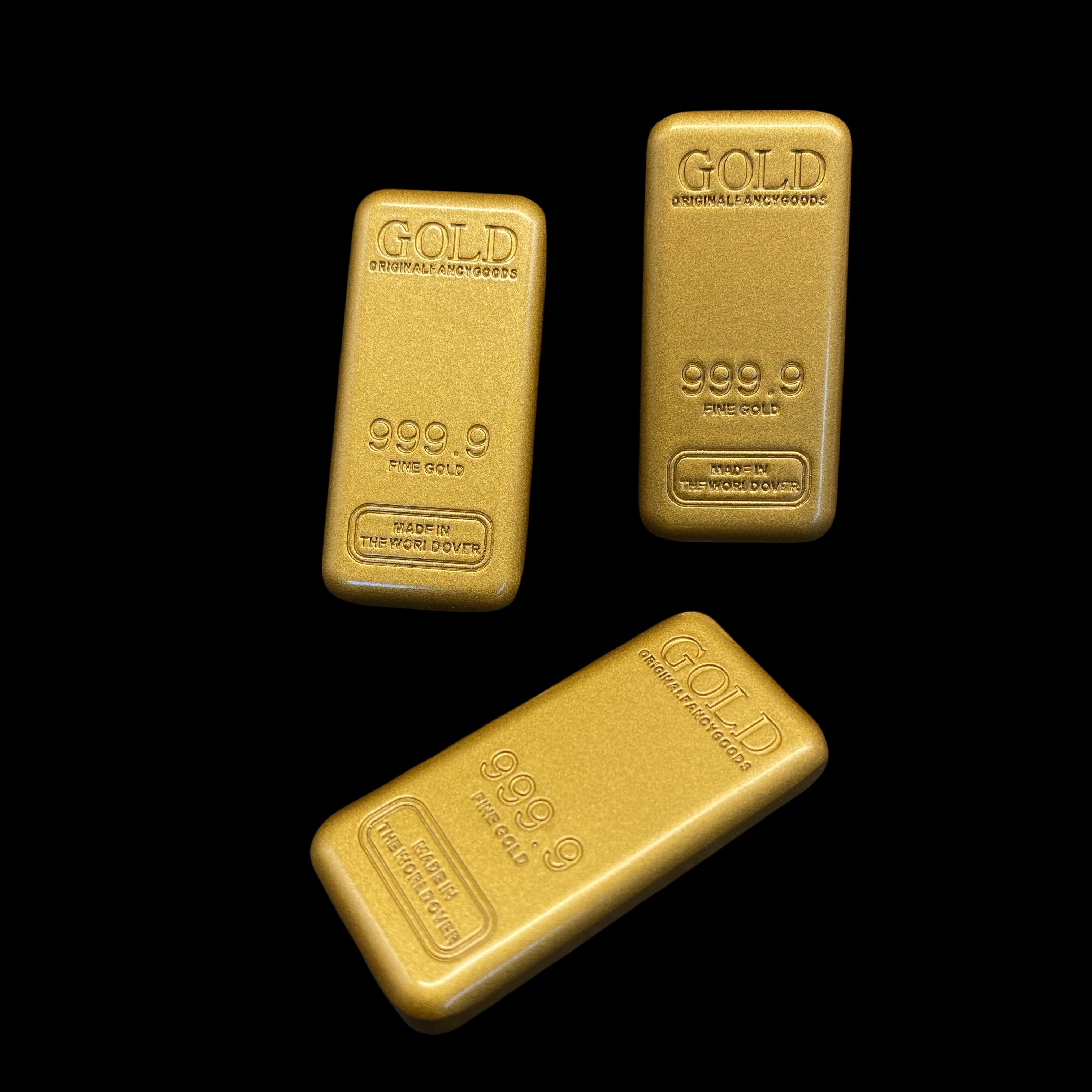 Delta Force Game Knife Metal Props For Collection Gold Bar 3 PCS - Tophatter Daily Deals