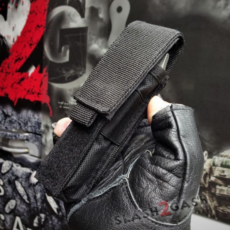 Dark Knight VG-10 OTF Knife CNC T6061 w/ Carbon Fiber - Tanto Knife-OTF - Tophatter Daily Deals