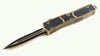 Delta Force OTF Bronze Fox D/A Tactical Automatic Knife Plain Double Edge Knife-OTF - Tophatter Daily Deals