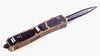 Delta Force OTF Silver Fox D/A Tactical Automatic Knife Plain Double Edge Knife-OTF - Tophatter Daily Deals