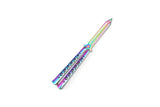 Deluxe Balisong/Butterfly Knife Trick Trainer (Prismatic) Knife - Tophatter Daily Deals