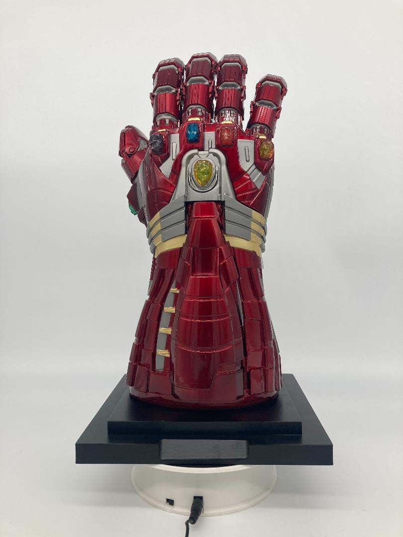 Deluxe Metal Iron Man Infinity Gauntlet Armor - Tophatter Daily Deals
