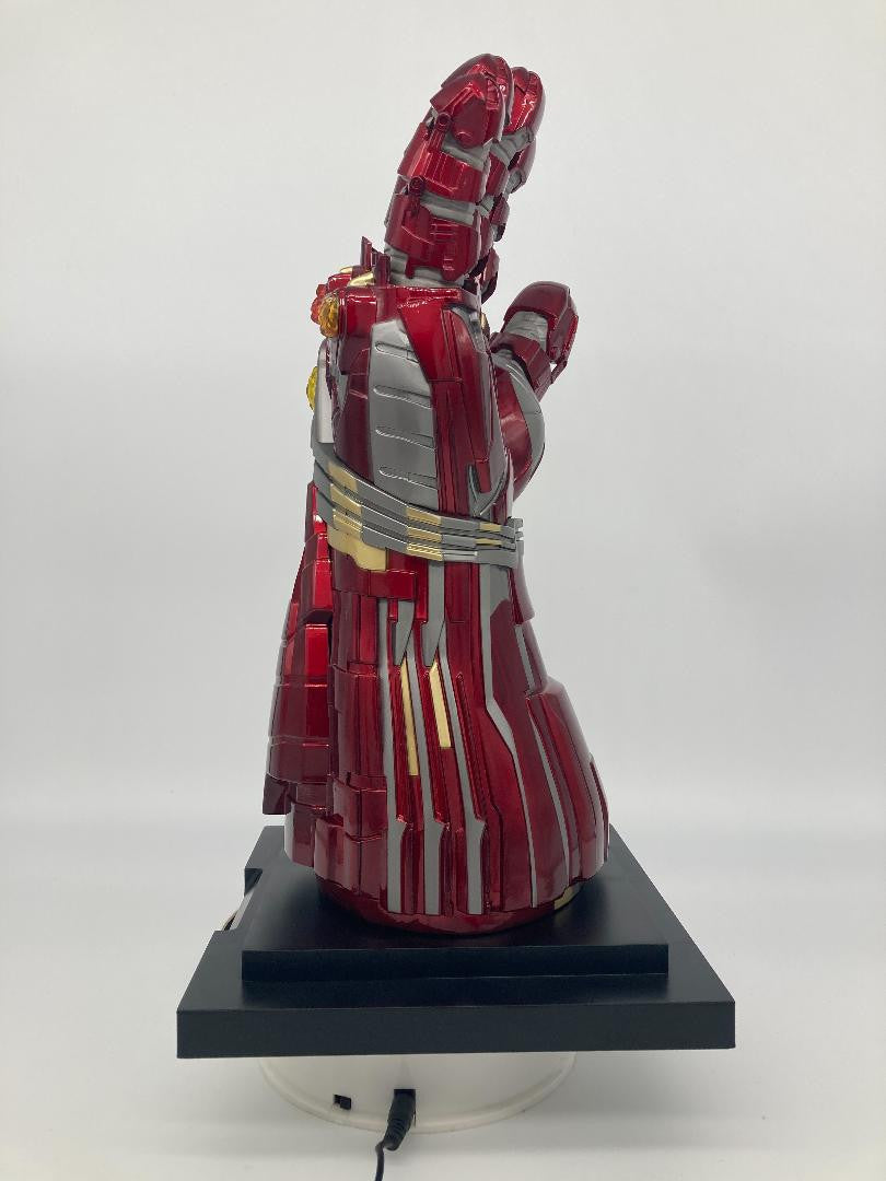 Deluxe Metal Iron Man Infinity Gauntlet Armor - Tophatter Daily Deals