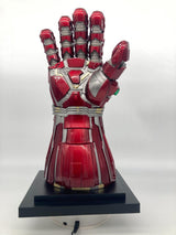 Deluxe Metal Iron Man Infinity Gauntlet Armor - Tophatter Daily Deals