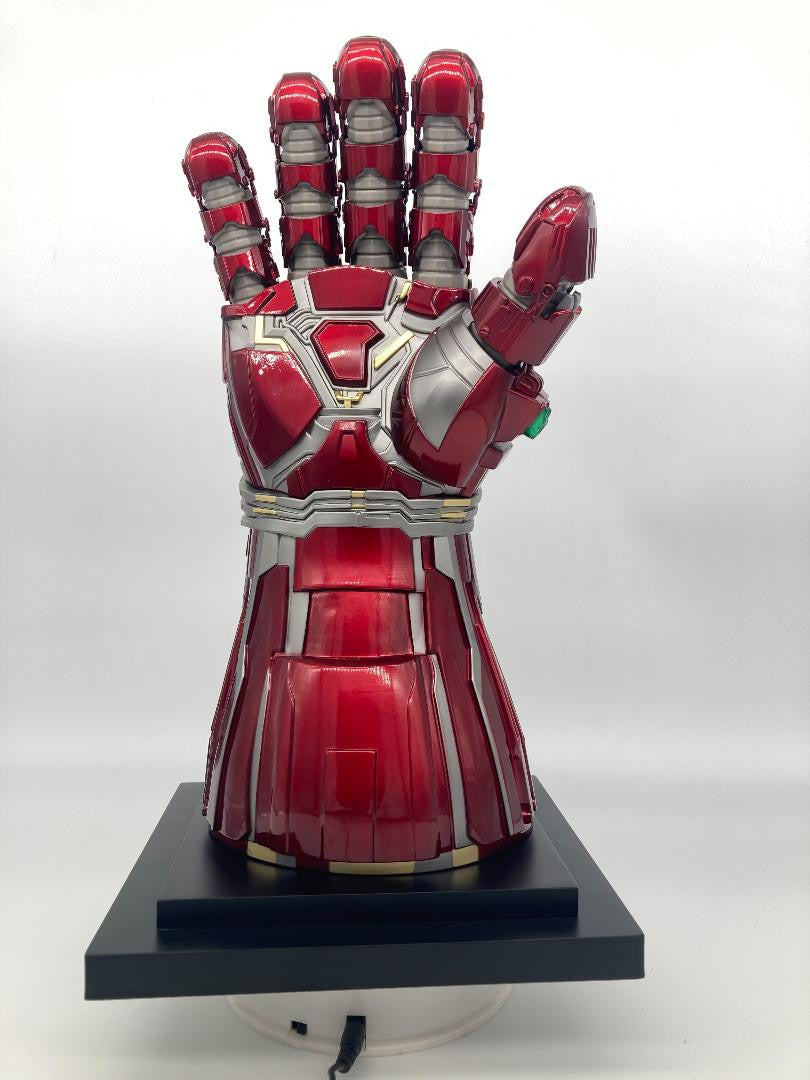 Deluxe Metal Iron Man Infinity Gauntlet Armor - Tophatter Daily Deals