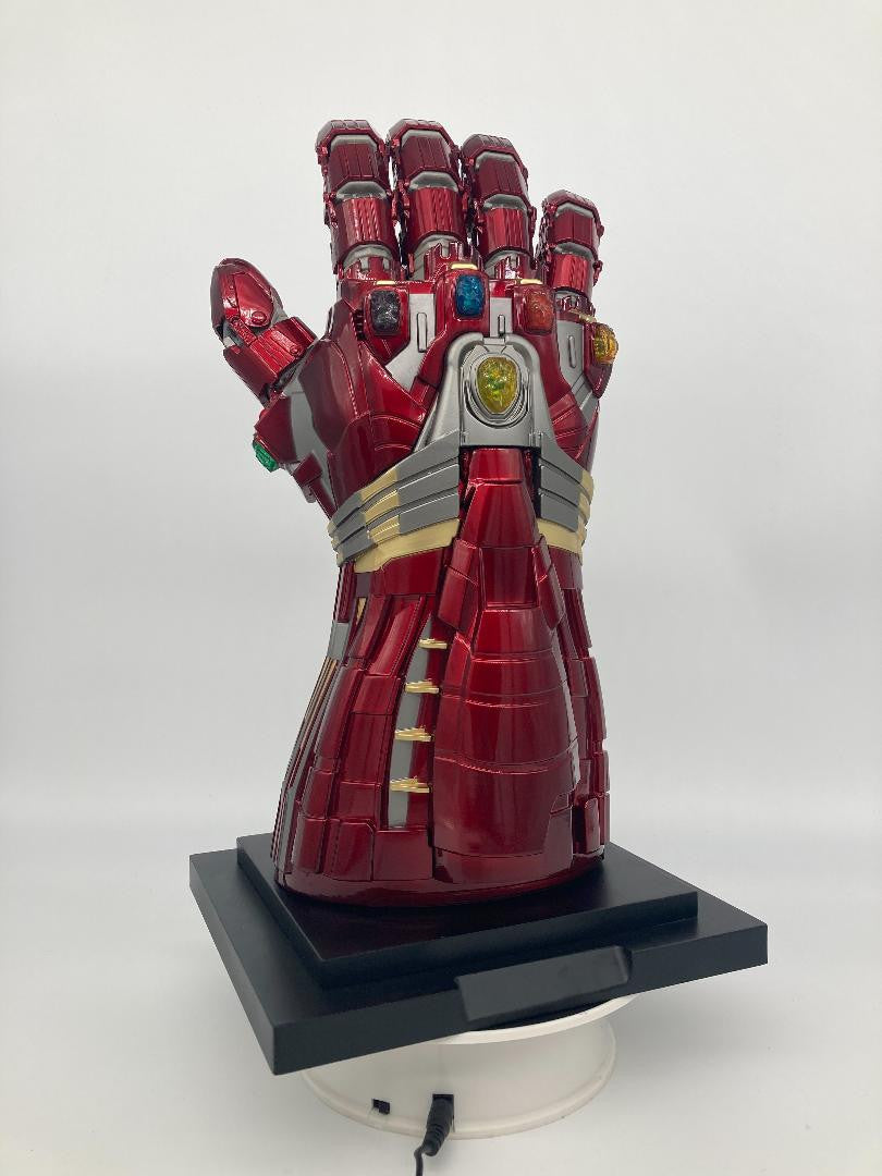 Deluxe Metal Iron Man Infinity Gauntlet Armor - Tophatter Daily Deals