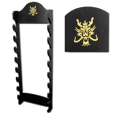 Deluxe Eight Tier Sword Wall Display Collectible Weapons - Tophatter Daily Deals