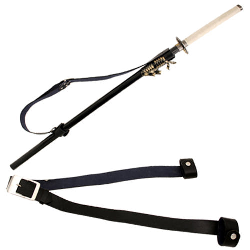 Deluxe Sword Leather Katana Belt Strap Collectible Weapons - Tophatter Daily Deals