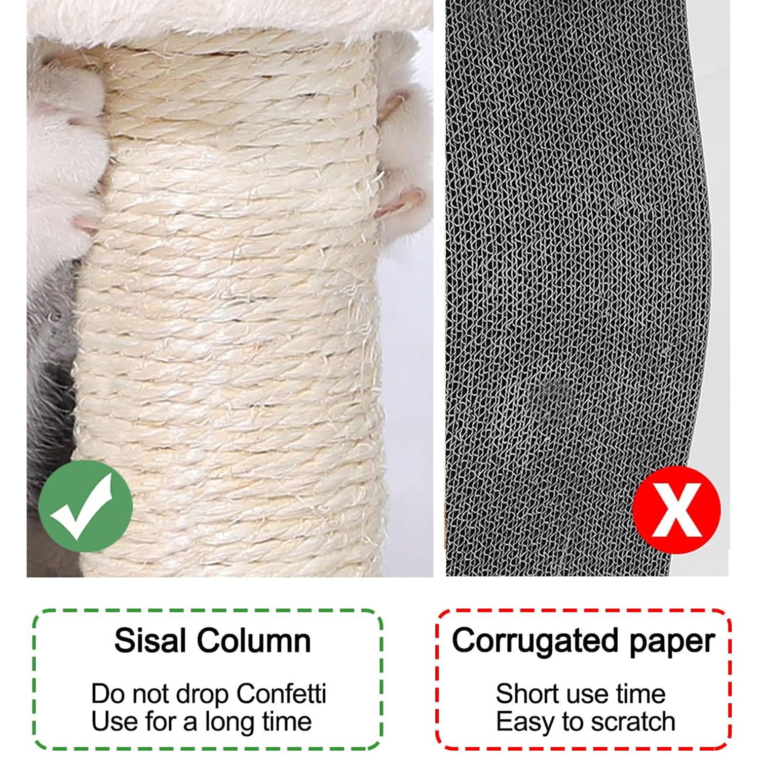 Large Cat Tree – Multi-Level Climbing Frame with Scratching Posts & Cozy Perches Pet Products - Tophatter Daily Deals