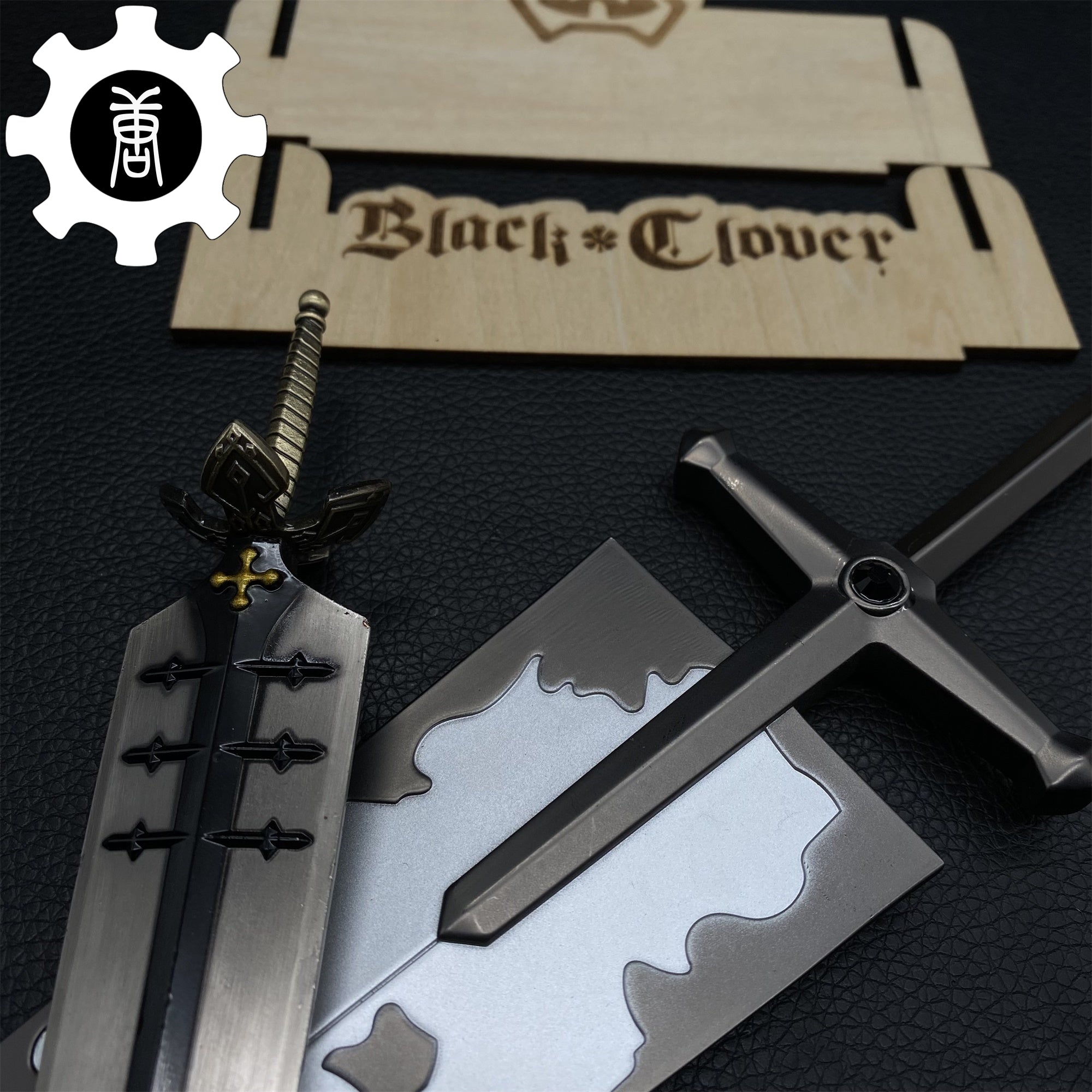 Demon-Dweller Sword & Asta Greatsword Metal Replica 2 In 1 Pack - Tophatter Daily Deals