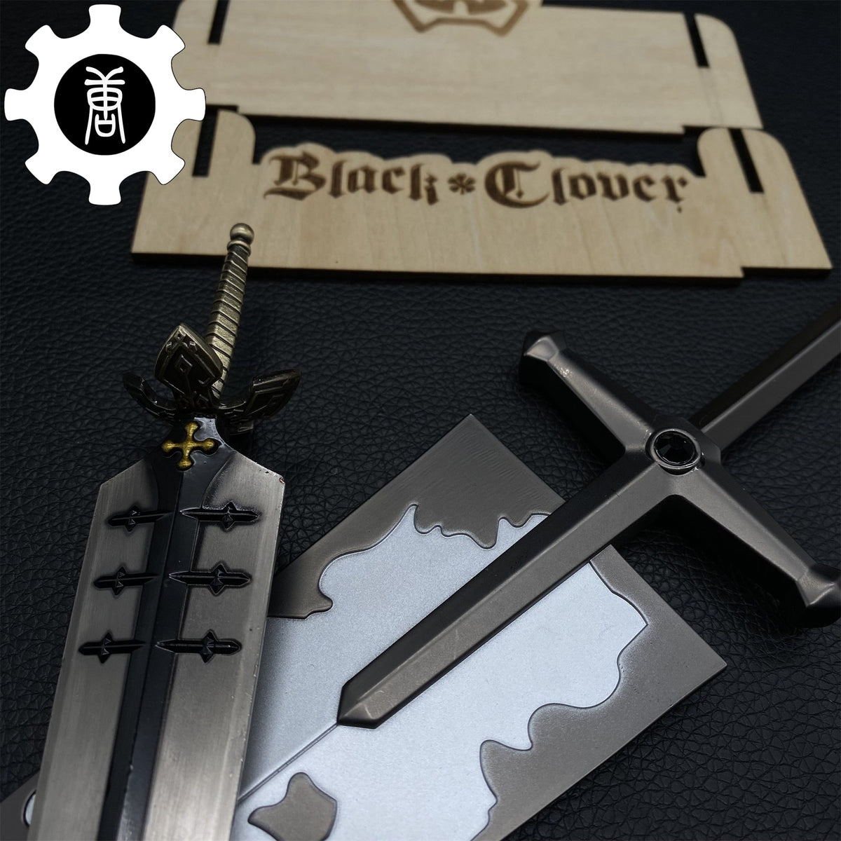 Demon-Dweller Sword & Asta Greatsword Metal Replica 2 In 1 Pack - Tophatter Daily Deals