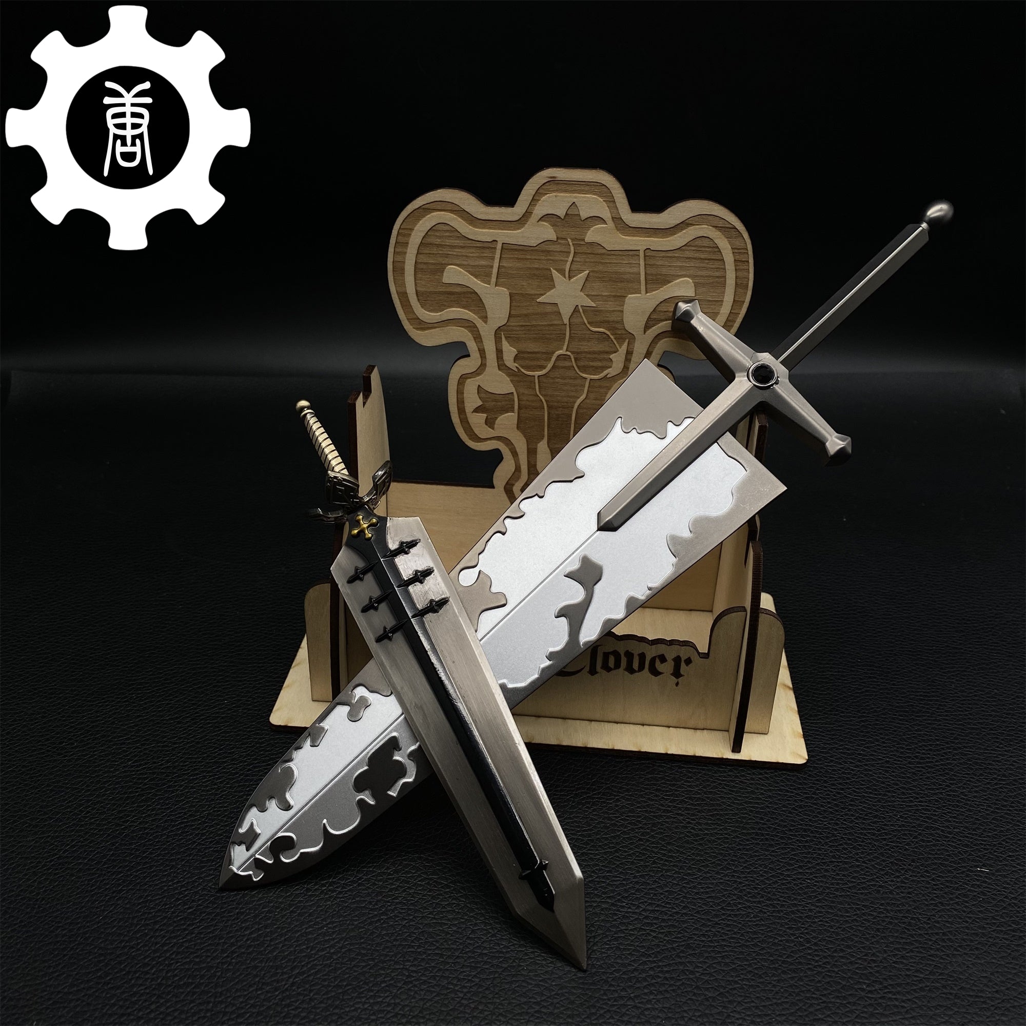 Demon-Dweller Sword & Asta Greatsword Metal Replica 2 In 1 Pack - Tophatter Daily Deals