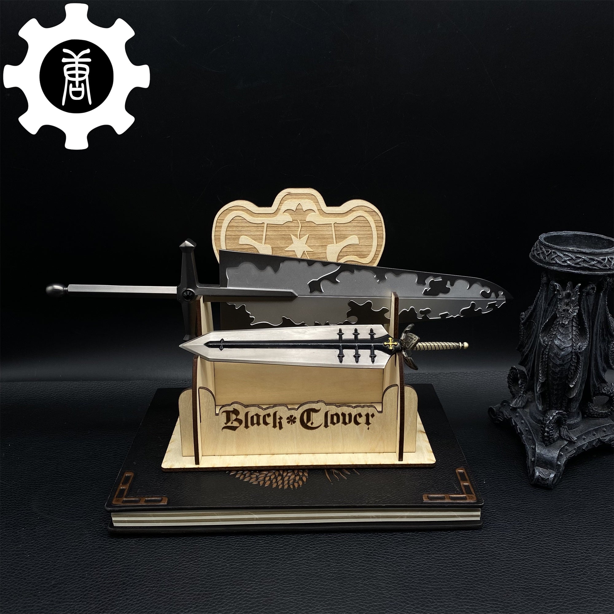 Demon-Dweller Sword & Asta Greatsword Metal Replica 2 In 1 Pack - Tophatter Daily Deals