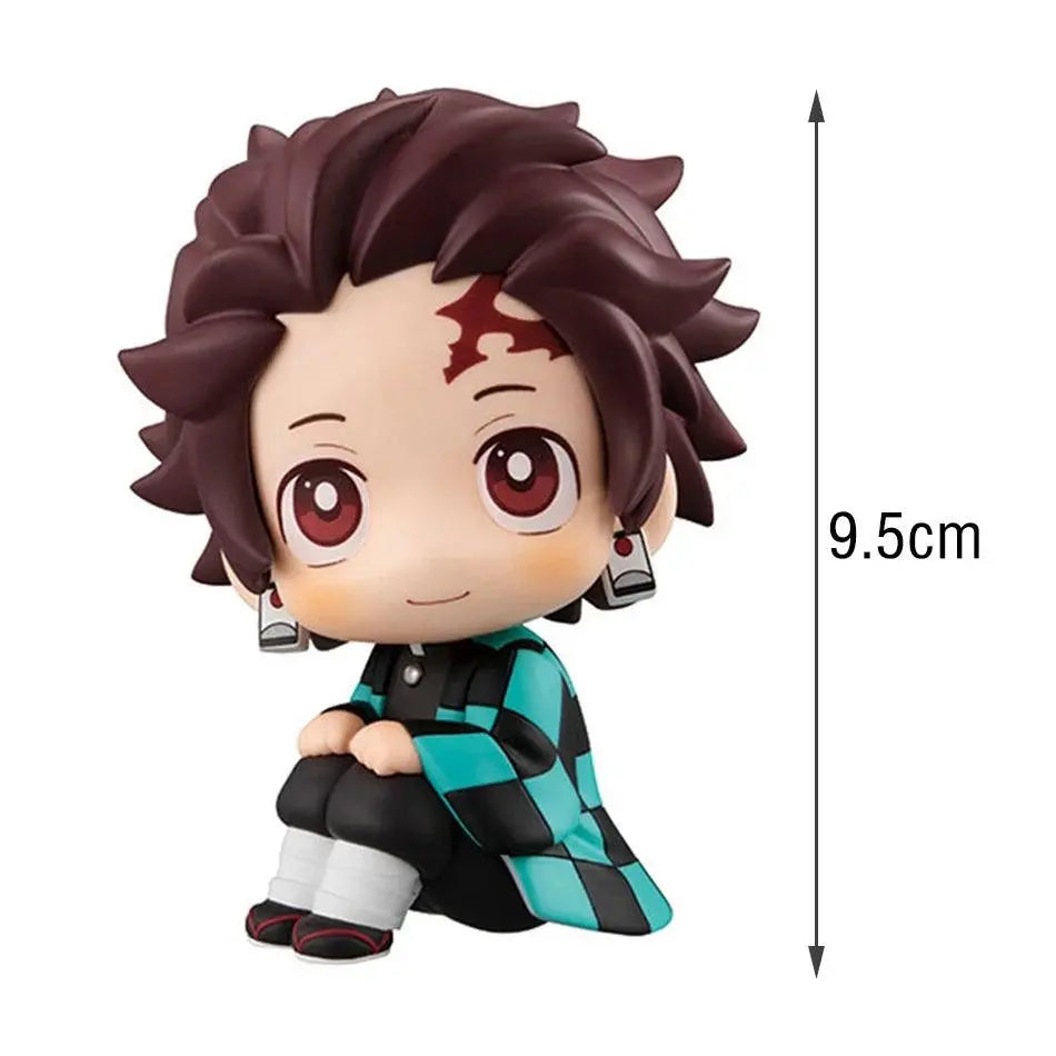 Demon Slayer Anime Figure 9cm Kamado Nezuko Kamado Tanjirou 2Pcs/Set Kawaii Q version Action Figural PVC Model Toy Gift In stock 9cm Tanjirou - Tophatter Daily Deals