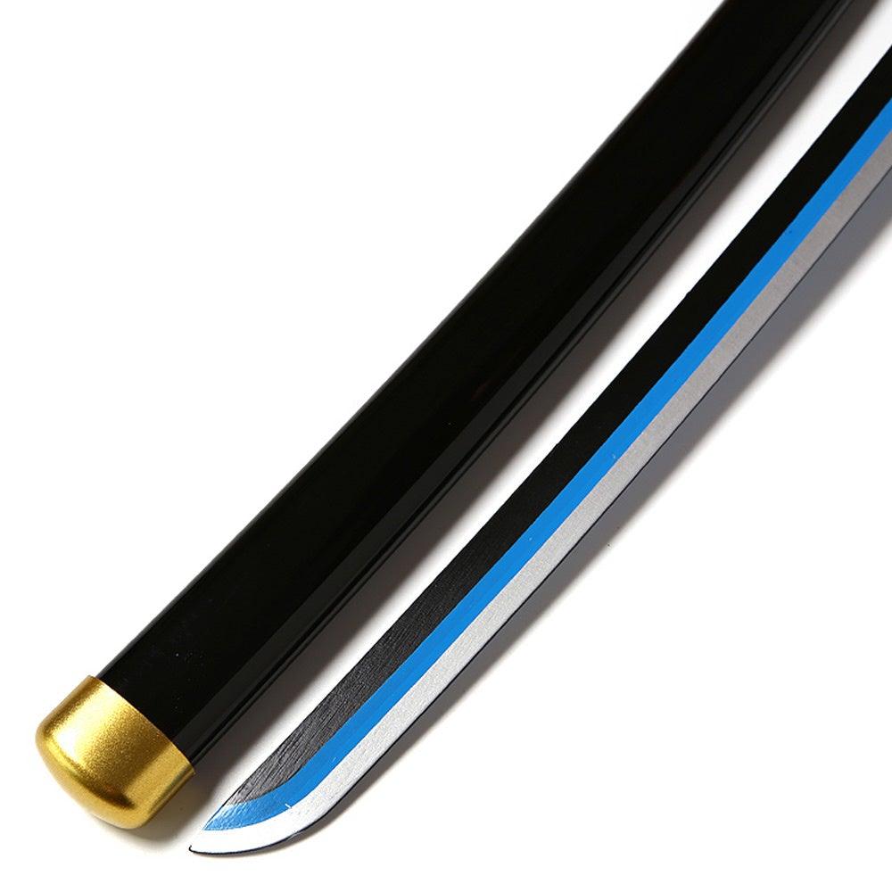 Demon Slayer Giyu Tomioka Blue Nichrin Blade Katana Sword Swords - Tophatter Daily Deals