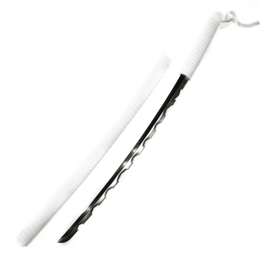 Demon Slayer - Inosuke Hashibara Nichirin Blade Display (Straight Blade) Katana Sword - Tophatter Daily Deals