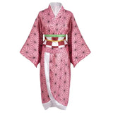 Demon Slayer Kamado Nezuko Cosplay Costume Japanese Anime Carnival Party Adult Uniform Halloween Costume - Tophatter Daily Deals