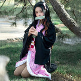 Demon Slayer Kamado Nezuko Cosplay Costume Japanese Anime Carnival Party Adult Uniform Halloween Costume - Tophatter Daily Deals