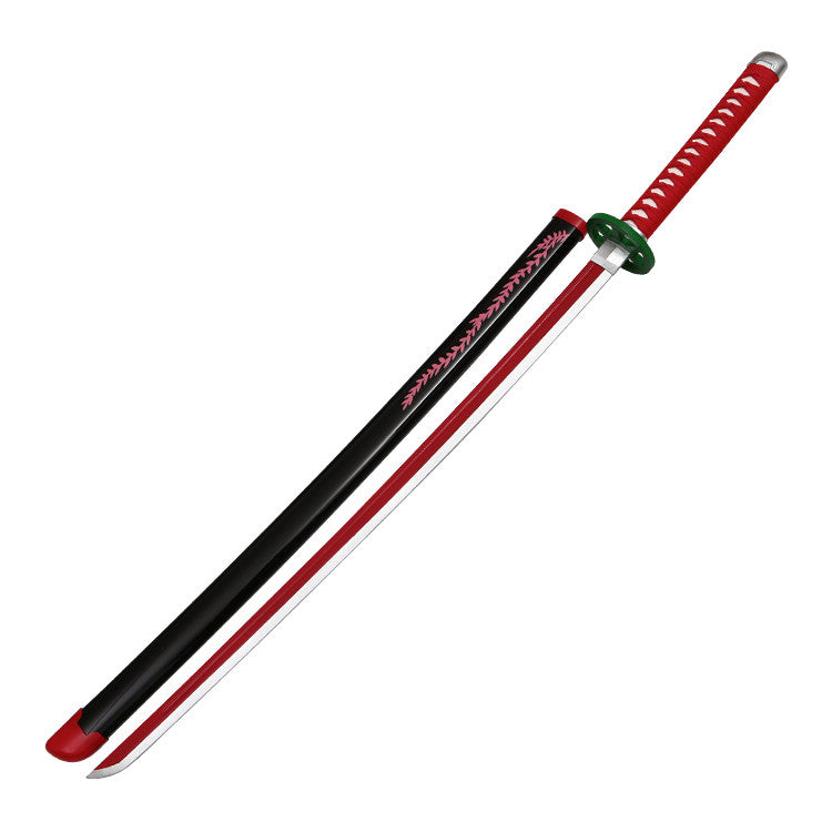 Demon Slayer - Nezuko Nichirin Katana (Cosplay Safe Wood) Katana - Tophatter Daily Deals