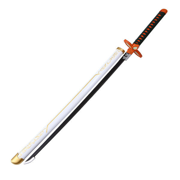 Demon Slayer - Shinobu Kocho Nichirin - Cosplay Safe Wood With Sheath Katana - Tophatter Daily Deals