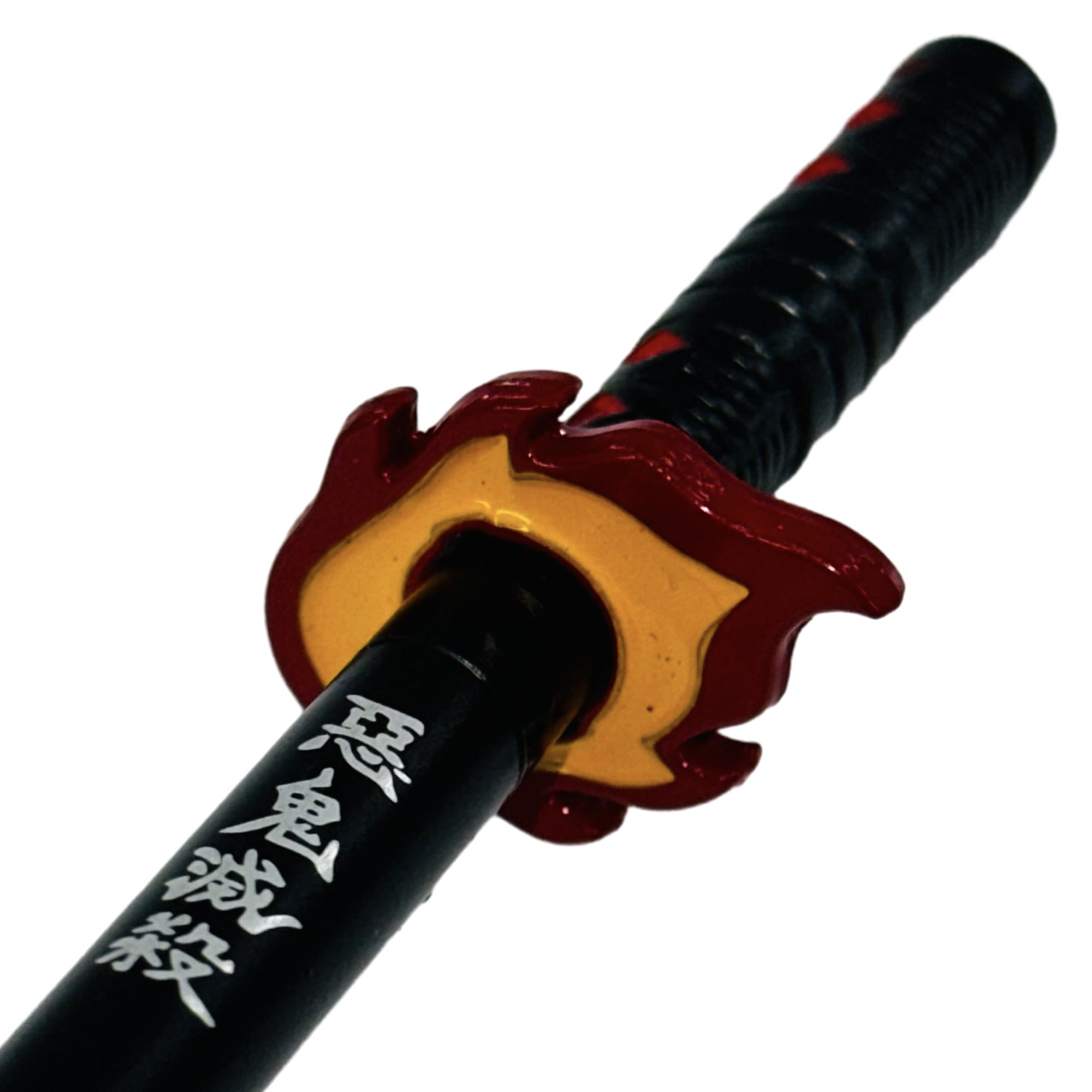 Demon Slayer Sword Pen Kamado Tanjiro's Flame Sword Replica, Rollerball Writing Experience Swords - Tophatter Daily Deals