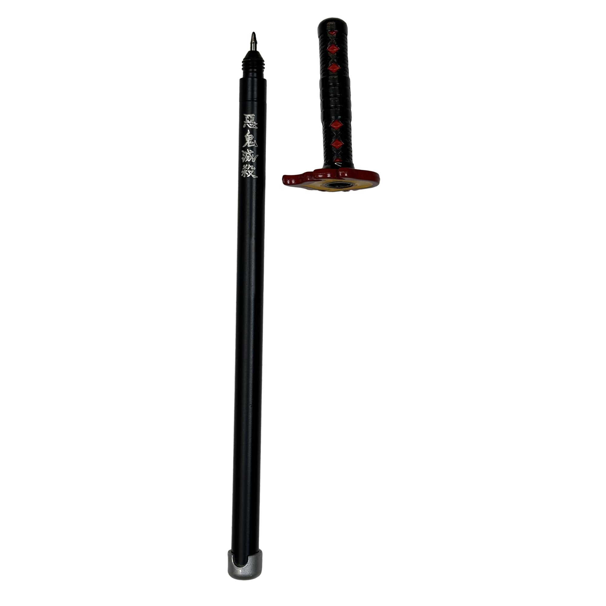 Demon Slayer Sword Pen Kamado Tanjiro's Flame Sword Replica, Rollerball Writing Experience Swords - Tophatter Daily Deals