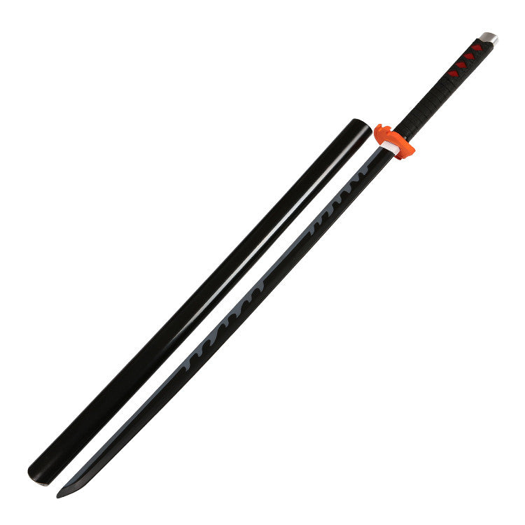 Demon Slayer - Tanjiro Kamado Season 2 Nichirin Katana With Sheath - Cosplay Safe Foam Katana - Tophatter Daily Deals