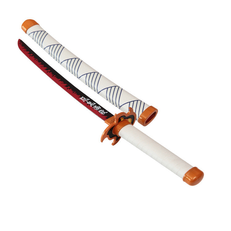 Demon Slayer - Kyojuro Rengoku Nichirin Collectable (40cm) Katana - Tophatter Daily Deals