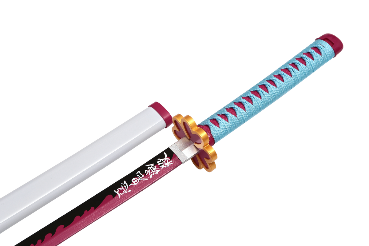 Demon Slayer - Mitsuri Konroji Nichirin - Cosplay Safe Wood Katana - Tophatter Daily Deals