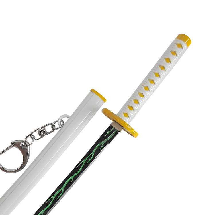 Demon Slayer - Zenitsu Agatsuma Nichirin Fidget Keychain (22cm) Keyring - Tophatter Daily Deals