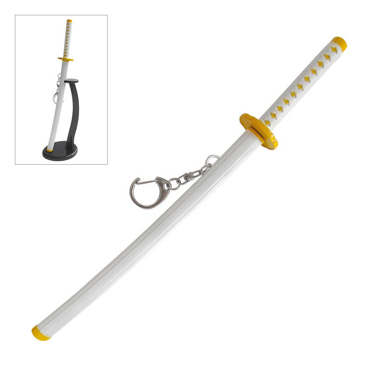 Demon Slayer - Zenitsu Agatsuma Nichirin Fidget Keychain (22cm) Keyring - Tophatter Daily Deals