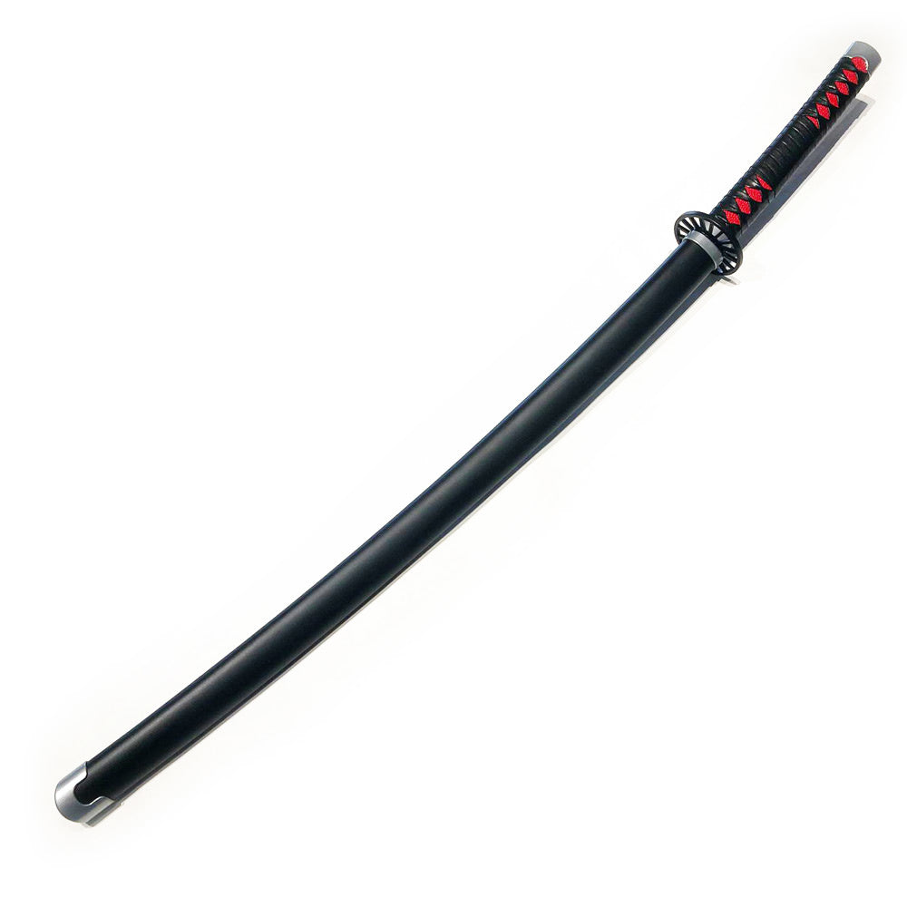 Replica Demon Slayer Katana Tanjiro's Blackened Two-Tone Blade Swords - Tophatter Daily Deals