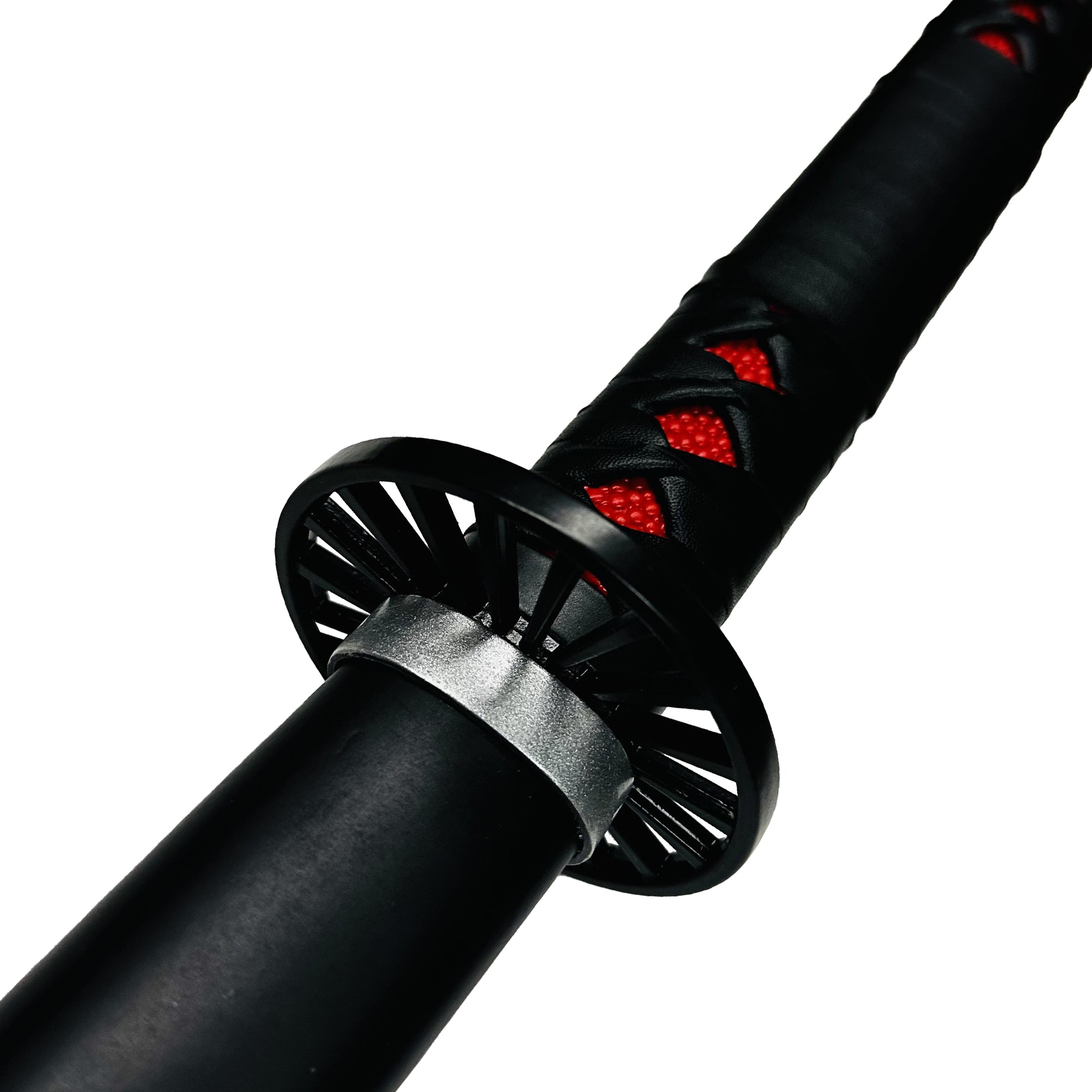 Demon slayer Tanjiro Kamado Nichirin Blade Black Katana Sword Swords - Tophatter Daily Deals