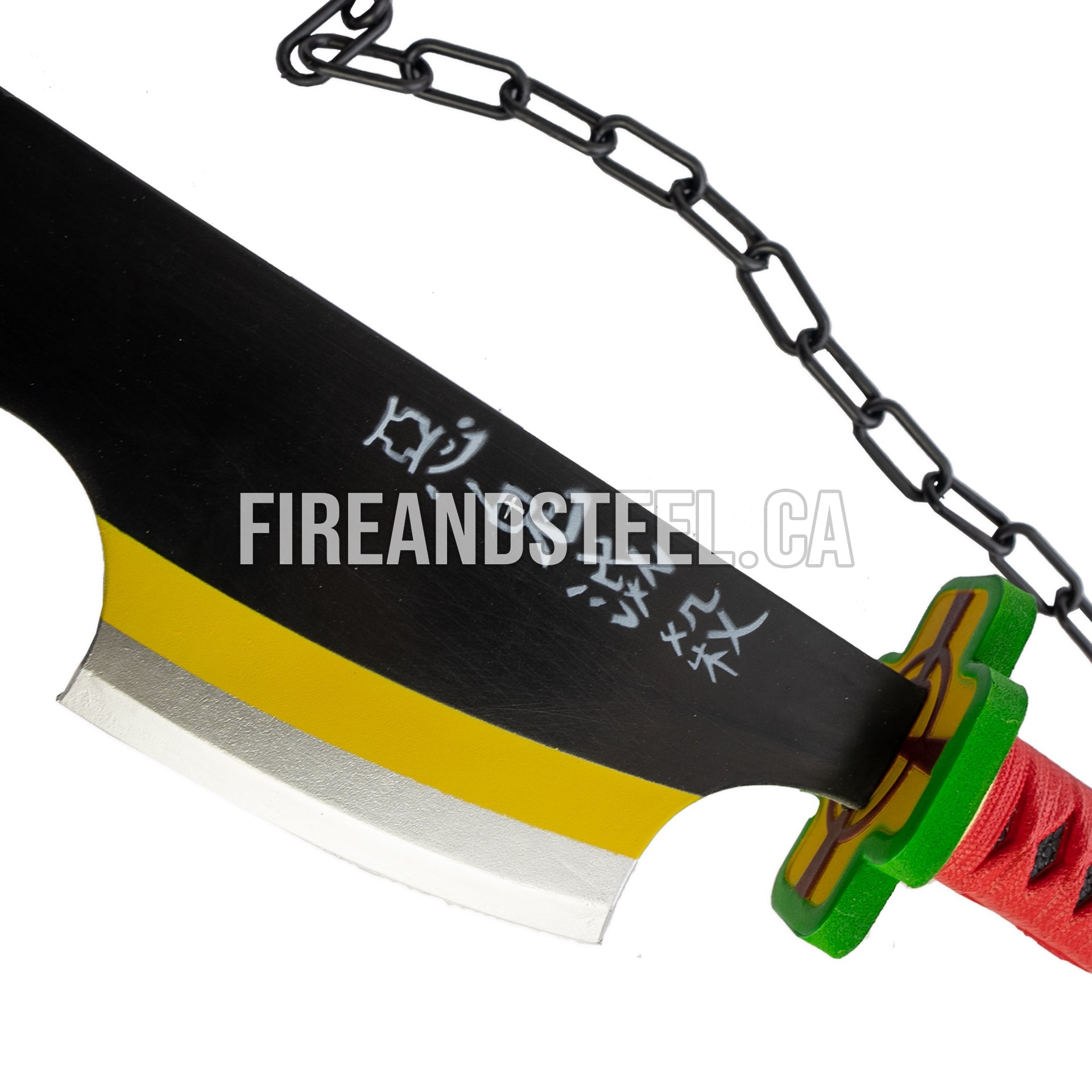 Tengen Uzui's Dual Nichirin Sword Pair (High Density Foam) Anime Sword - Tophatter Daily Deals