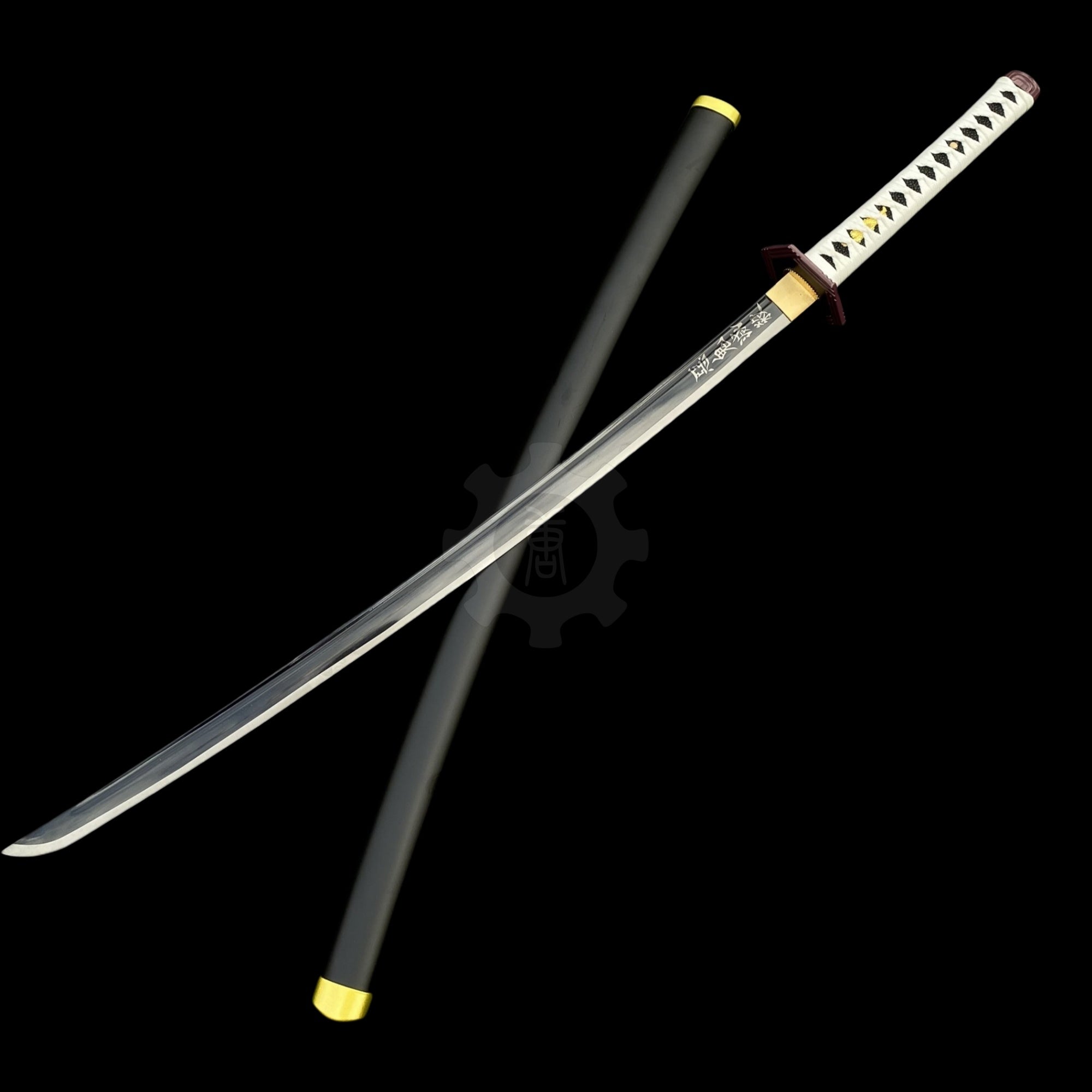 Classical Anime Katana IRL- High End Carbon Steel Version GIYU's Katana - Tophatter Daily Deals