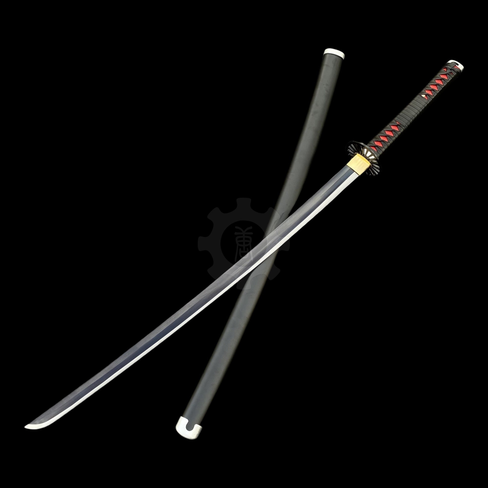 Classical Anime Katana IRL- High End Carbon Steel Version TANJIRO 2nd Katana - Tophatter Daily Deals
