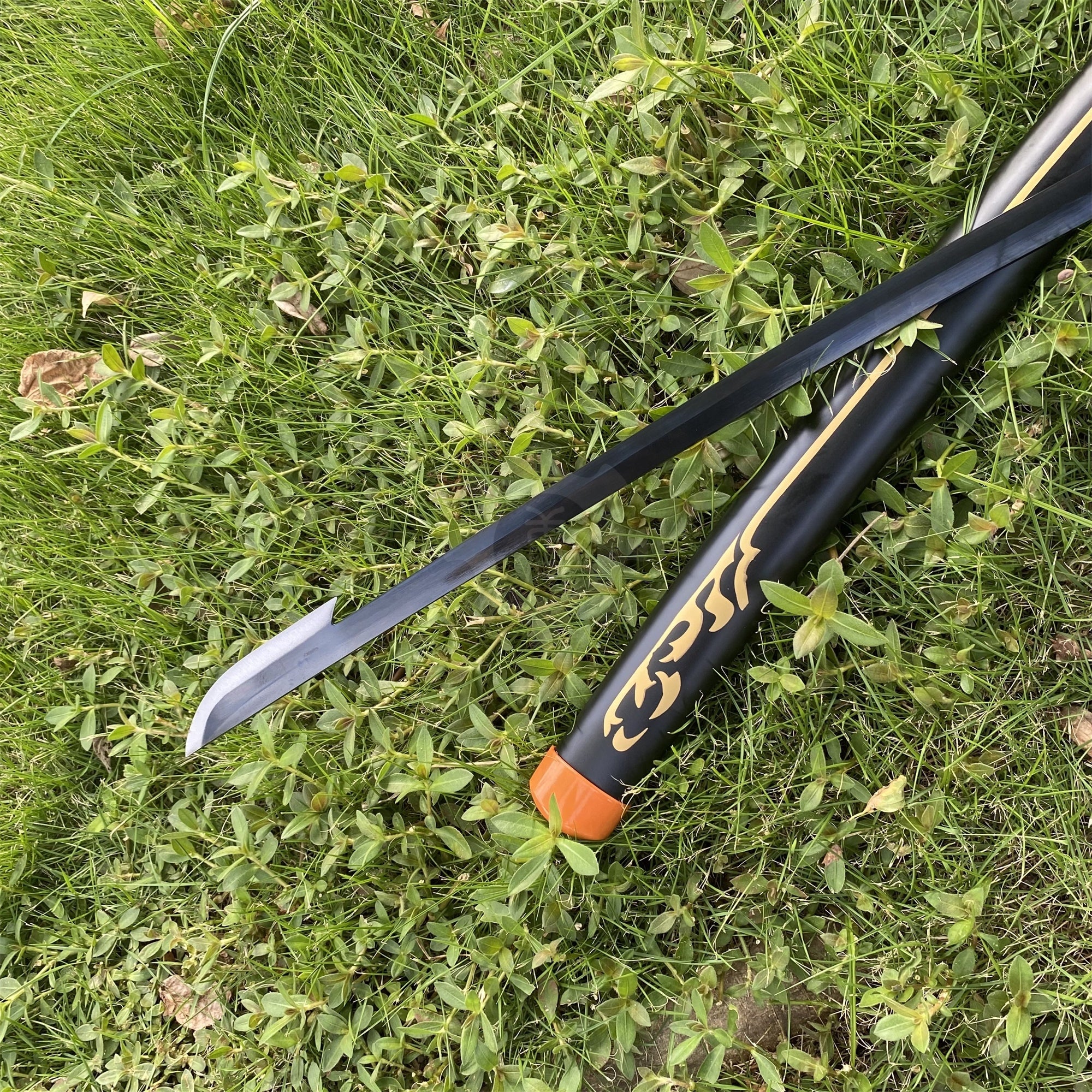 Classical Anime Katana IRL- High End Carbon Steel Version - Tophatter Daily Deals