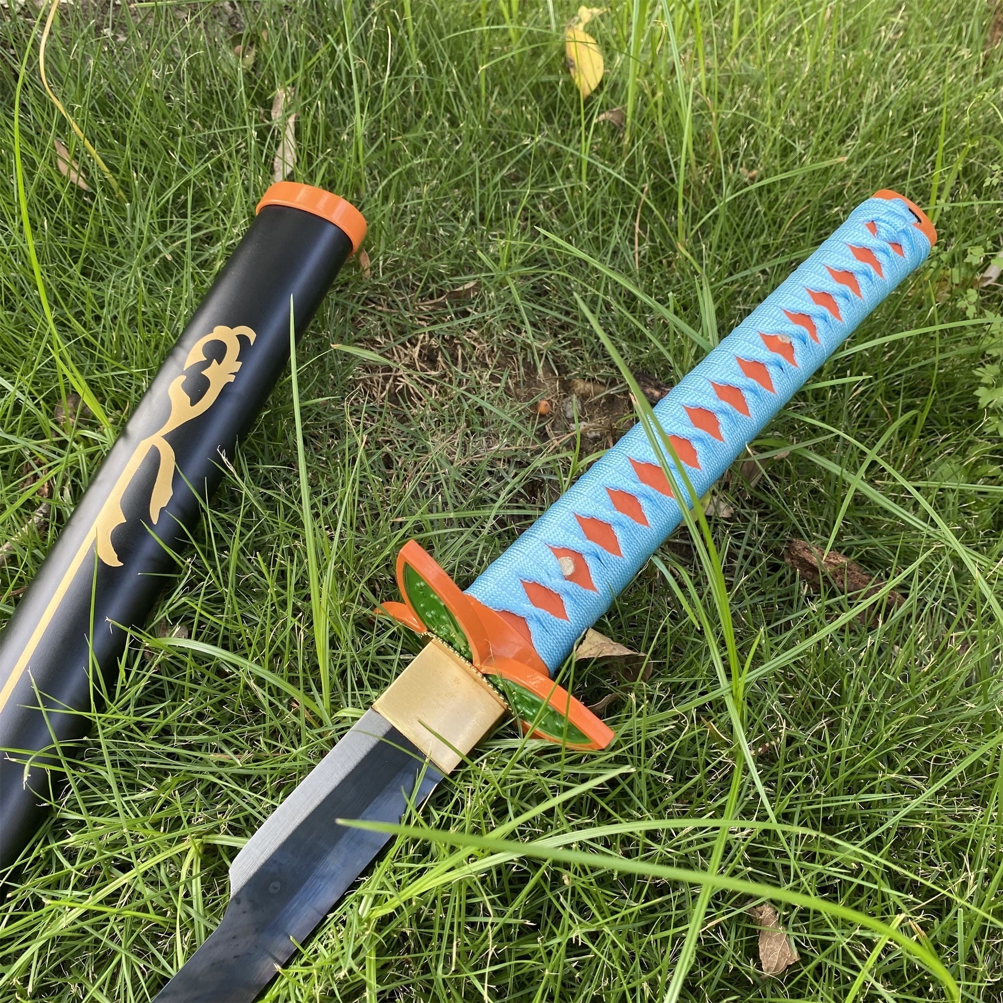 Classical Anime Katana IRL- High End Carbon Steel Version - Tophatter Daily Deals