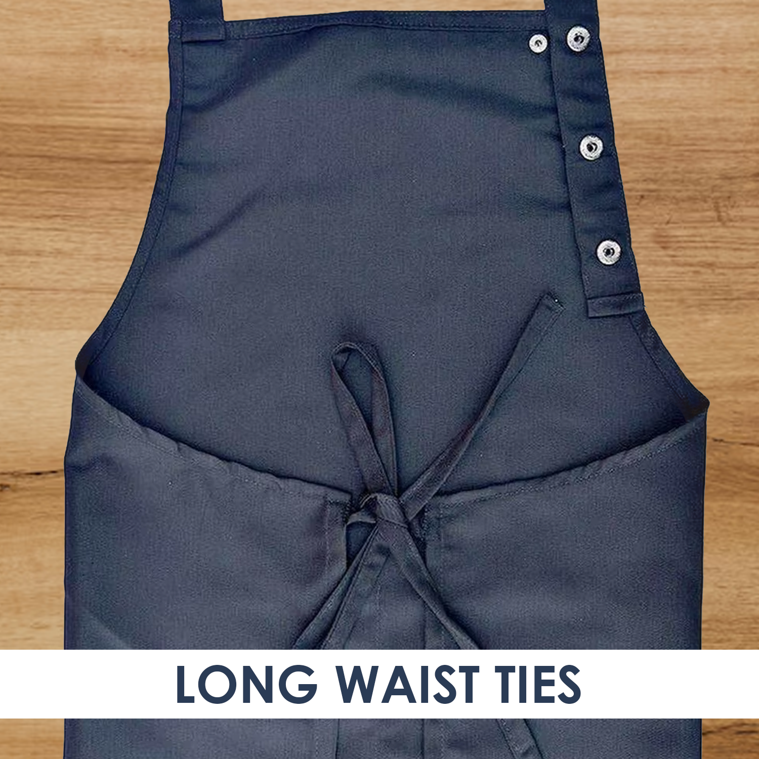 Denim Chef Apron - Canvas Pockets Apron for Kitchen Cooking BBQ Crafts Baking Kitchen - Tophatter Daily Deals