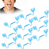Cheek Retractors Dental - Mouth Opener 10pcs M Shape Blue Cheek Retractor Dental Mouth Opener Orthodontic Mouth Prop Opener Dental Treatment Kit Personal Care - Tophatter Daily Deals