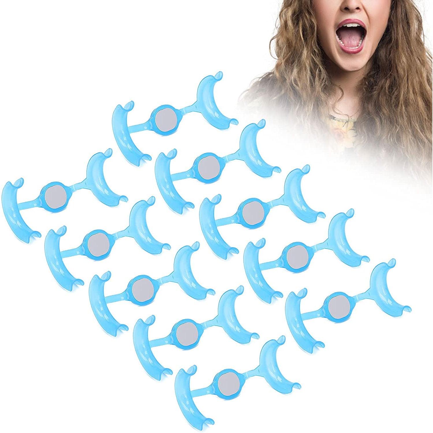 Cheek Retractors Dental - Mouth Opener 10pcs M Shape Blue Cheek Retractor Dental Mouth Opener Orthodontic Mouth Prop Opener Dental Treatment Kit Personal Care - Tophatter Daily Deals