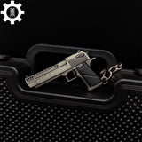 12 In 1 Metal World Famous Pistol Revolver Gun Keychain Desert Eagle - Tophatter Daily Deals
