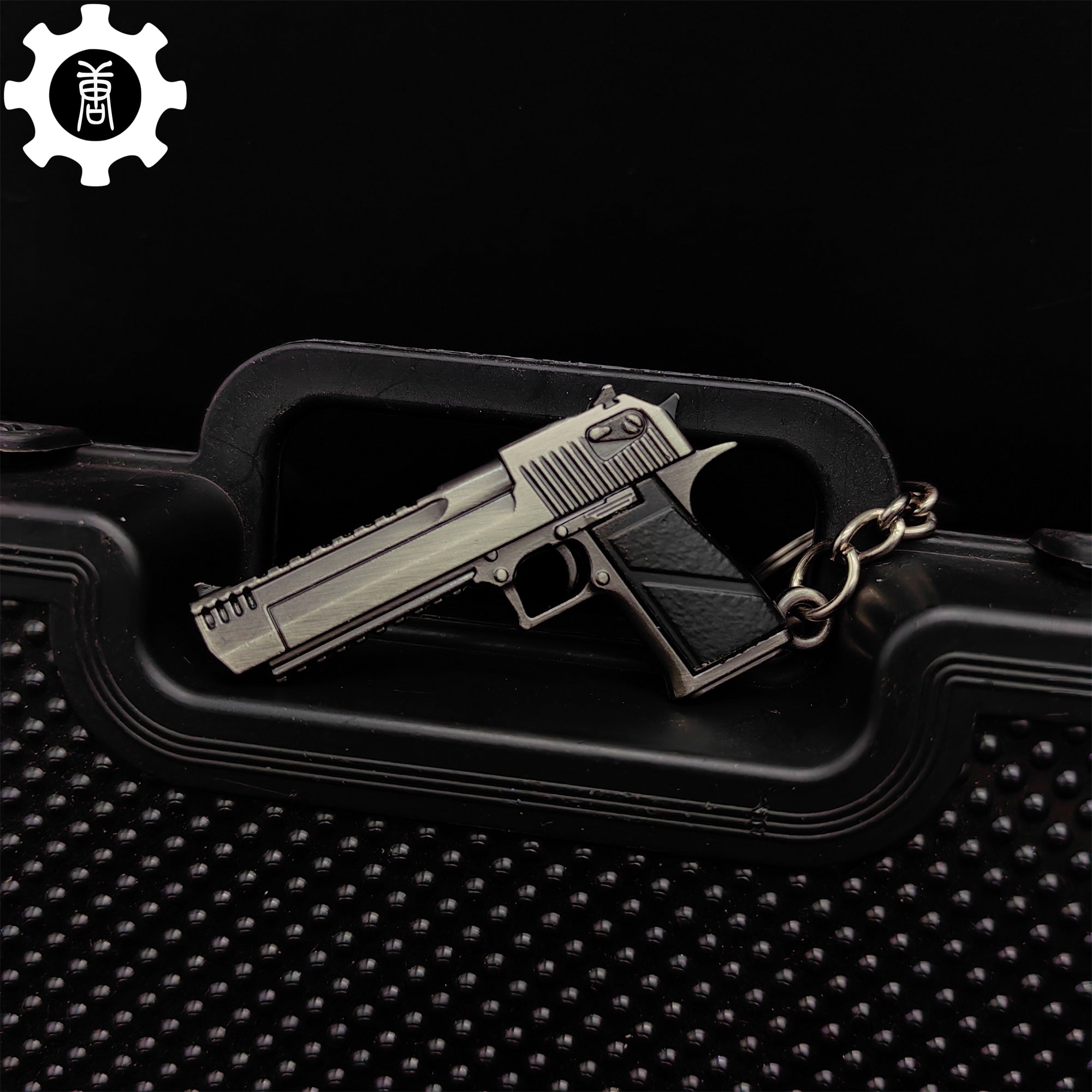 12 In 1 Metal World Famous Pistol Revolver Gun Keychain Desert Eagle - Tophatter Daily Deals
