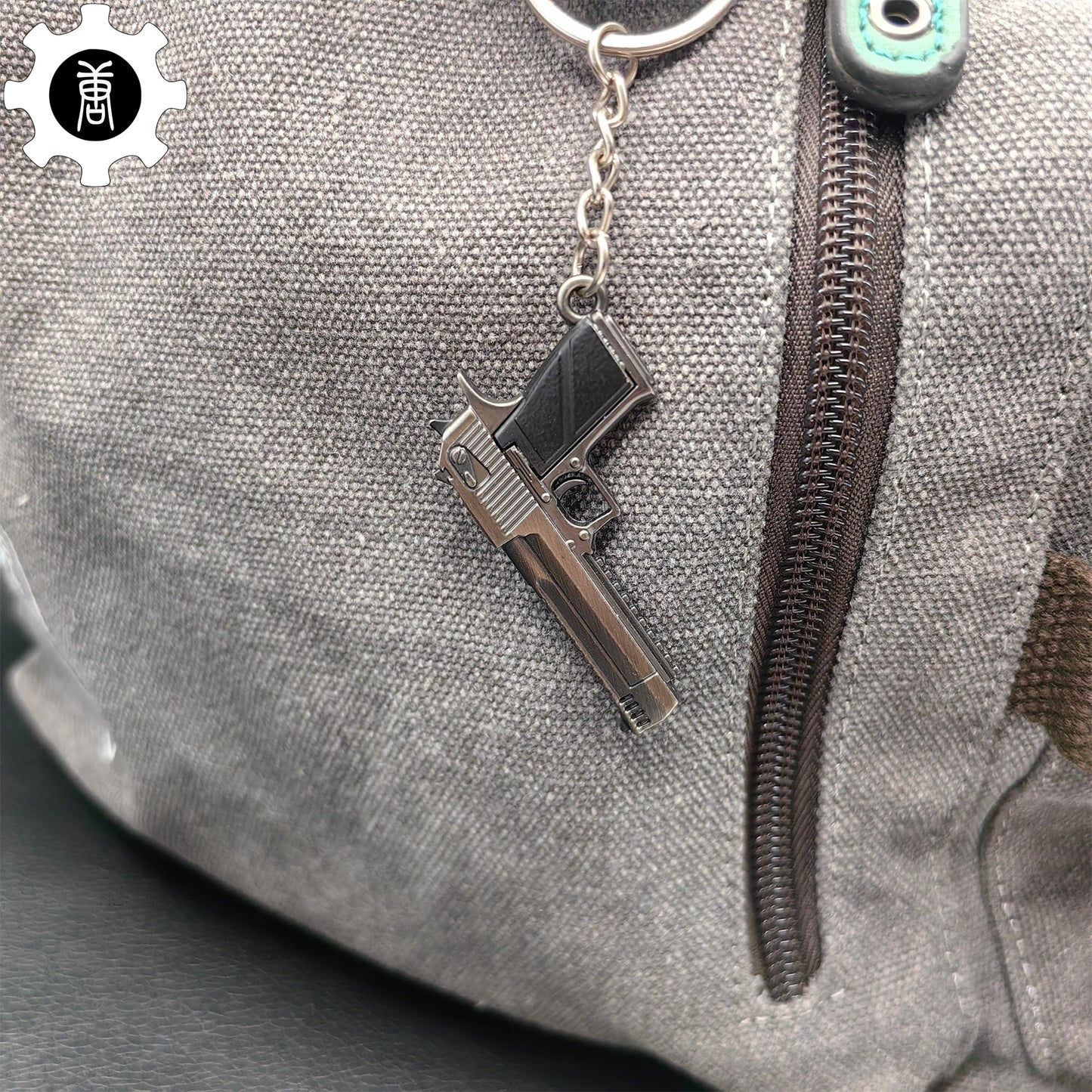 12 In 1 Metal World Famous Pistol Revolver Gun Keychain - Tophatter Daily Deals
