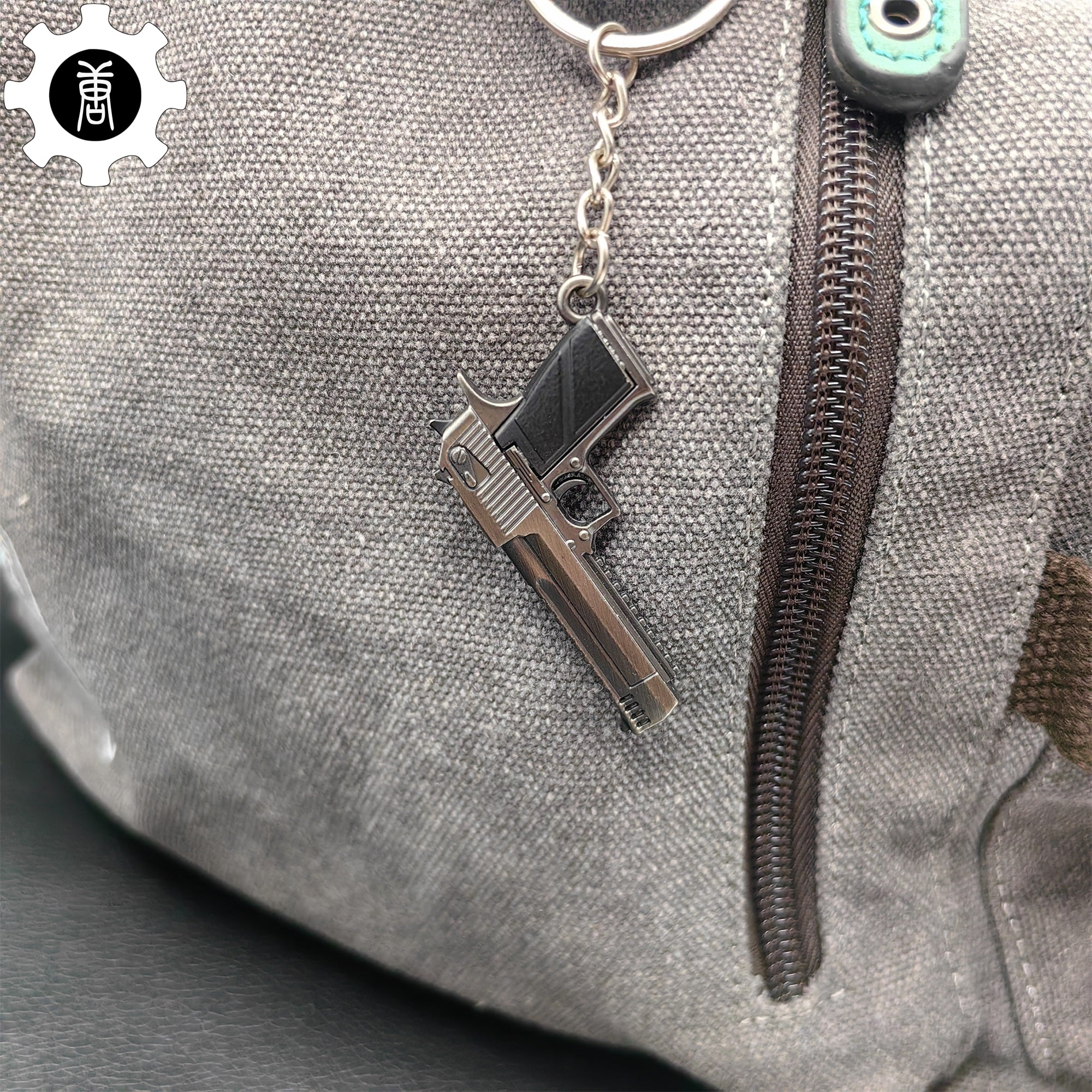 12 In 1 Metal World Famous Pistol Revolver Gun Keychain - Tophatter Daily Deals