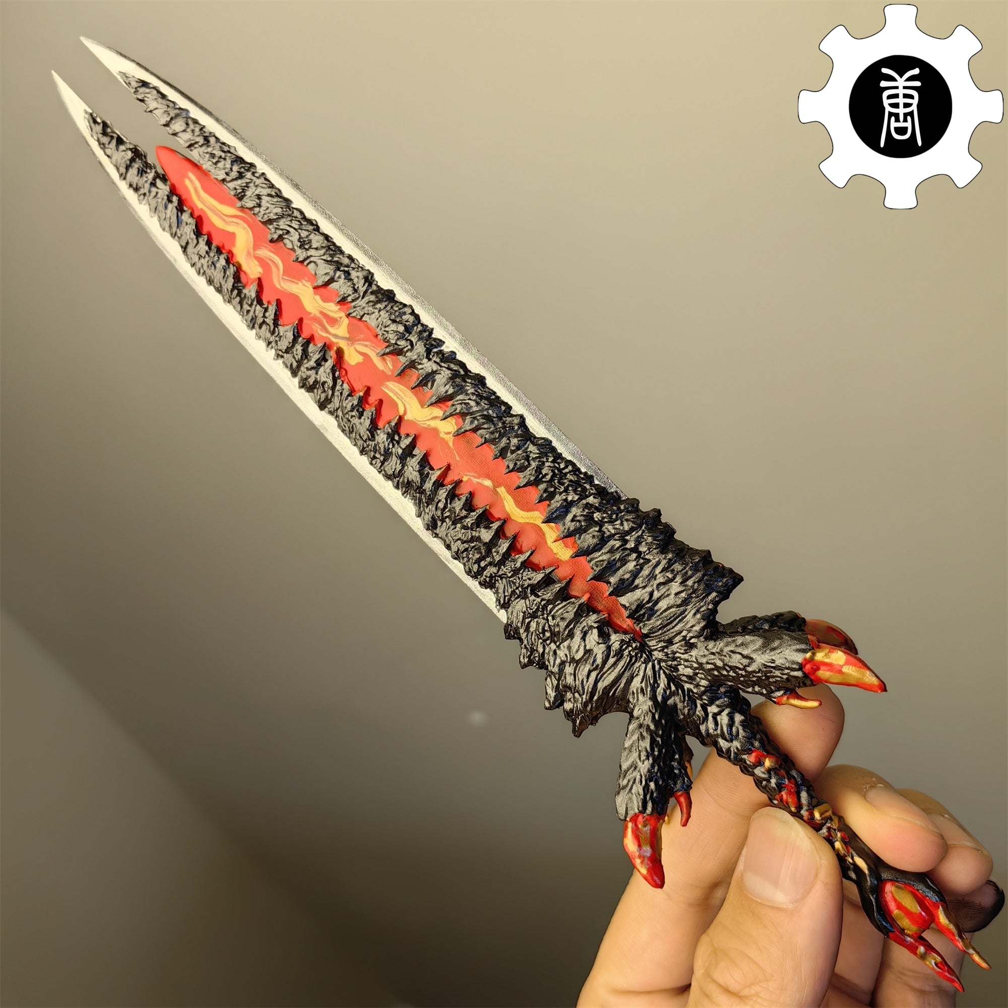 3D Printed 1: 6 Scale Devil Sword Dante - Tophatter Daily Deals