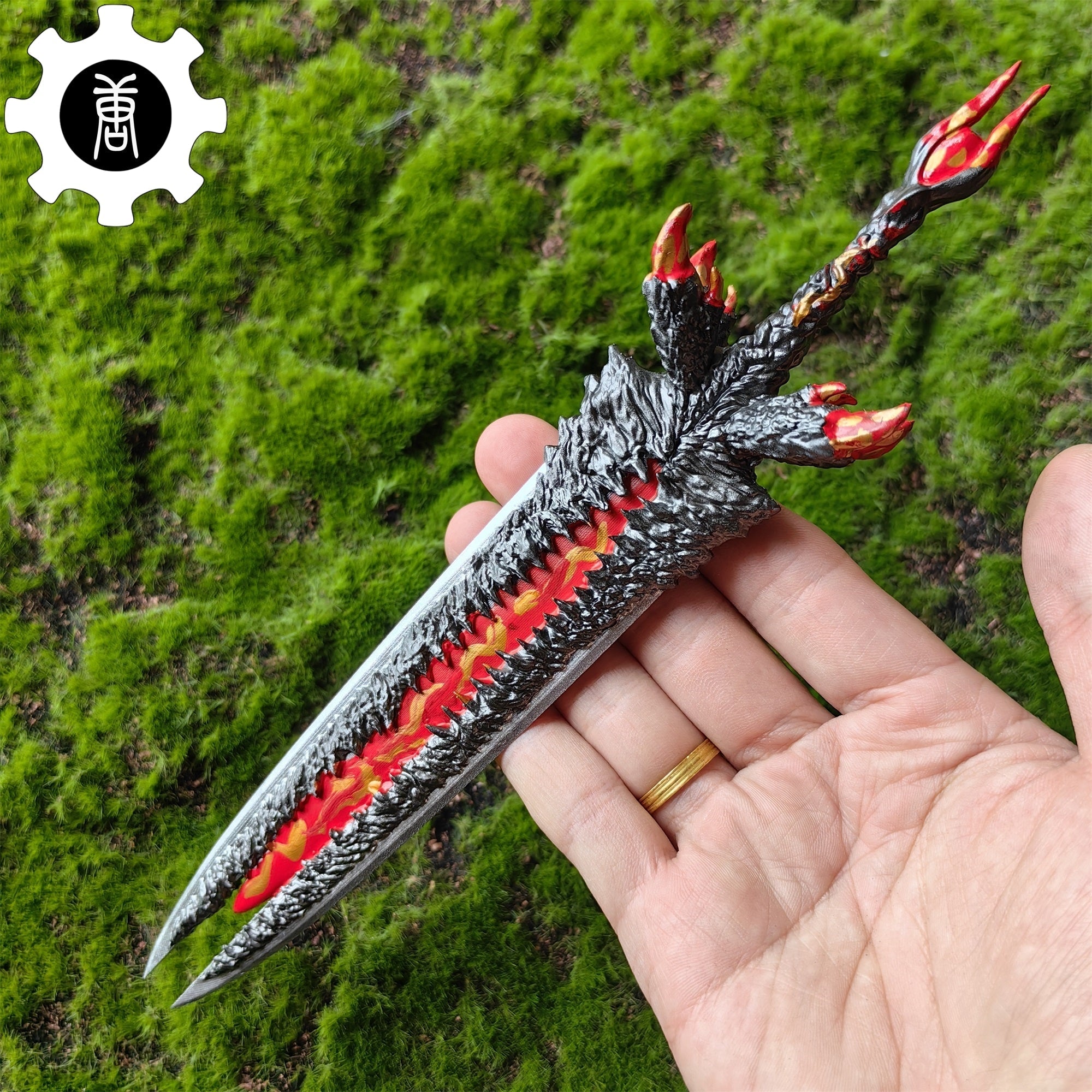 3D Printed 1: 6 Scale Devil Sword Dante Sword Only - Tophatter Daily Deals